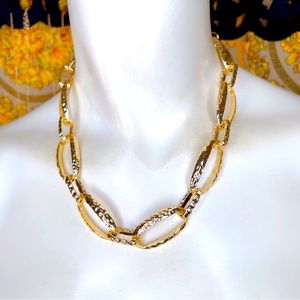 Neiman Marcus Gold and Silver Necklace